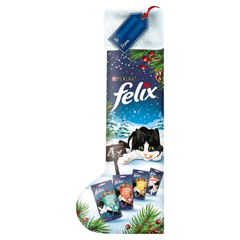 Felix Treats Christmas Stocking